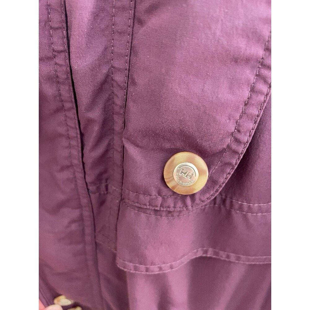 Helly Hansen Men's Medium Purple Full Zip Nylon Jacket Warm - Picture 6 of 13